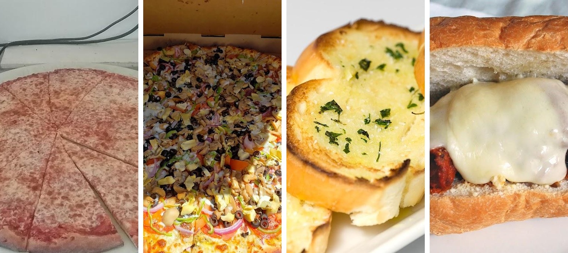 Giant Manhattan Pizza Menu