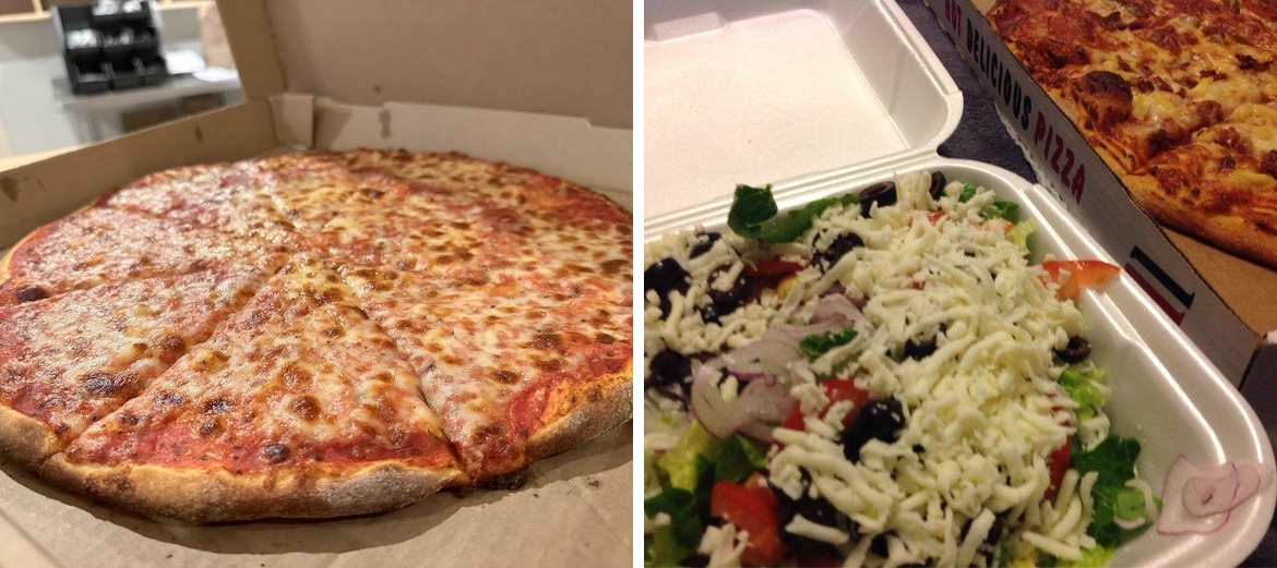 Giant Manhattan Pizza Menu image 2