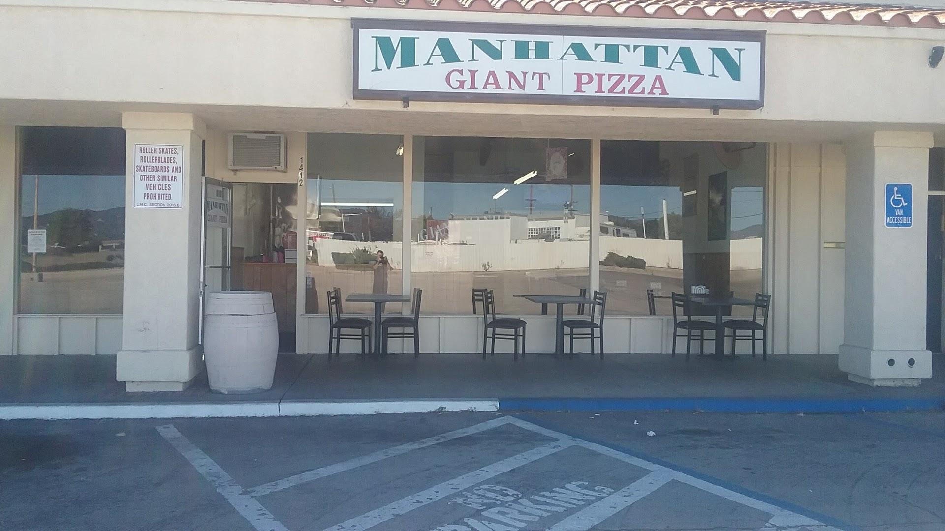Giant Manhattan Pizza Menu image 6